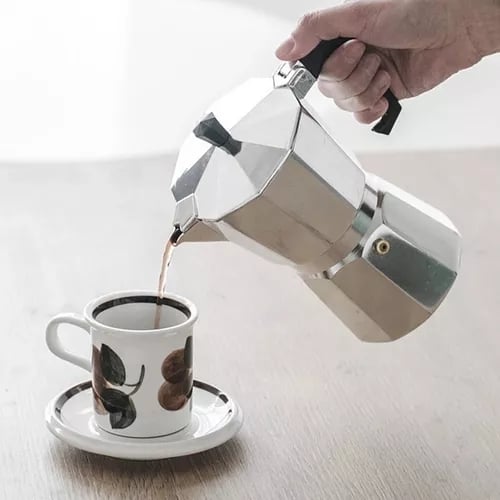 Cafeteira Italiana Moka 9 Xícaras Aluminio Café Expresso