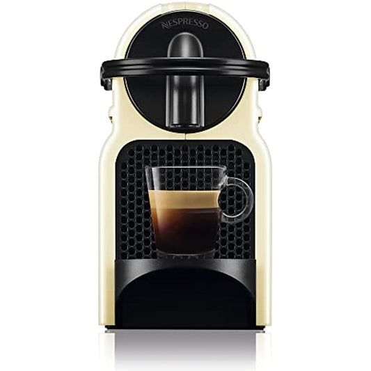 Nespresso Inissia Cafeteira 220V, máquina de café Espresso em casa, cápsula / cápsula elétrica automática (creme)