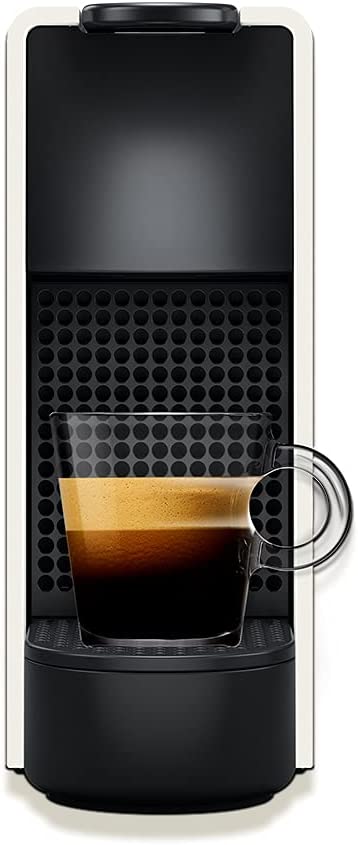 Nespresso Essenza Mini Cafeteira 110V, máquina de café Espresso compacta para casa, máquina de cápsula / cápsula elétrica automática (branca)