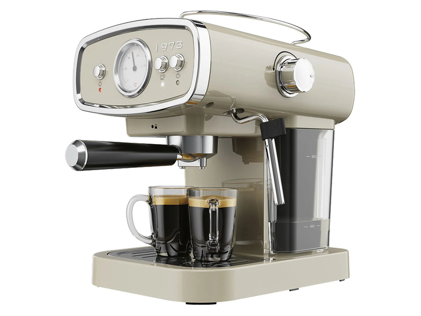 SILVERCREST® KITCHEN TOOLS espresso machine »SEML 1050 A1«, 2-in-1, 1050 W